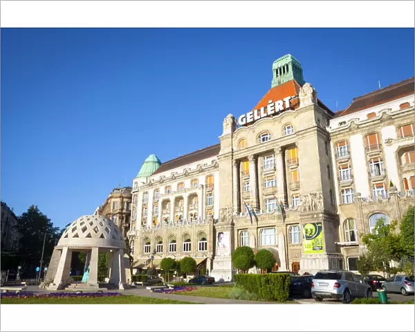 The famous Gellert Hotel & Baths, Buda, Budapest, Hungary