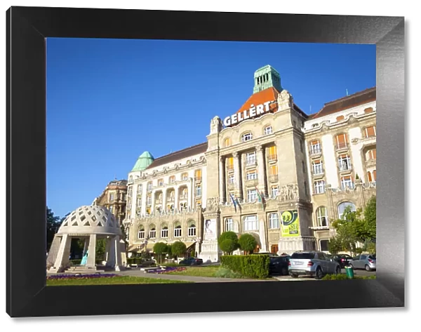The famous Gellert Hotel & Baths, Buda, Budapest, Hungary