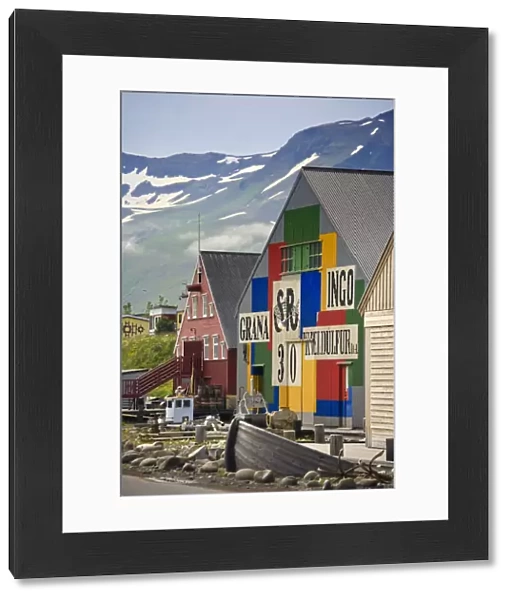 Siglufjordur Historic Village, North Coast, Iceland