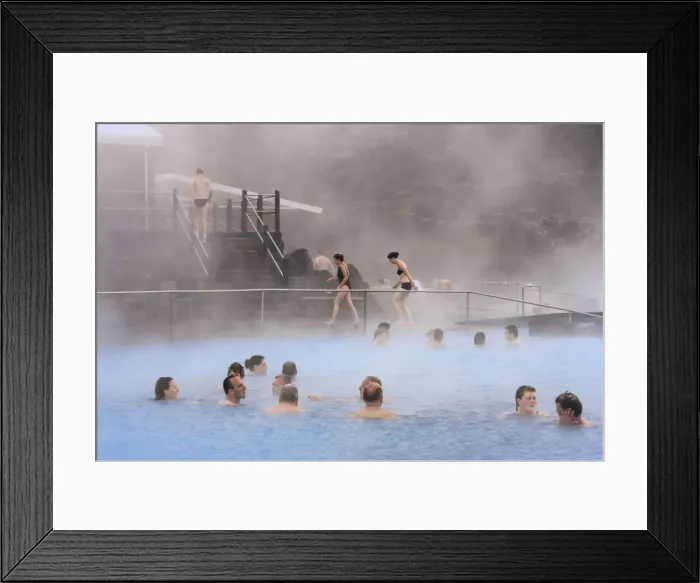 Framed Print : Reykjahlid Geothermal Blue Lagoon, Lake Myvatn, Iceland Framed Print : Reykjahlid Geothermal Blue Lagoon, Lake Myvatn, Iceland