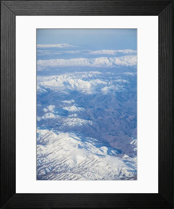 Framed Print : Zagros Mountains, Iran
