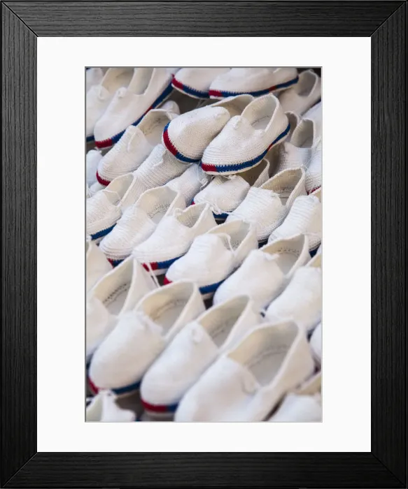 Framed Print : Iraq, Kurdistan, Erbil, Shoes at Qaysari Bazaar Framed Print : Iraq, Kurdistan, Erbil, Shoes at Qaysari Bazaar