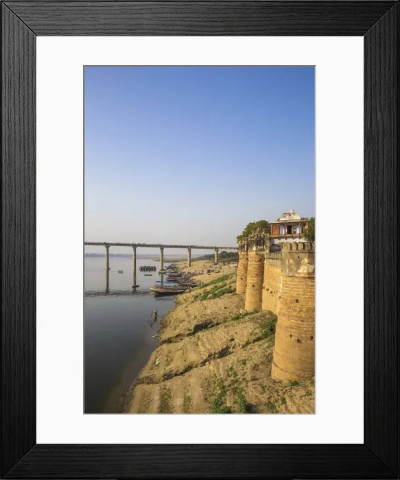 Framed Print : India, Uttar Pradesh, Varanasi, Ramnagar Fort Framed Print : India, Uttar Pradesh, Varanasi, Ramnagar Fort
