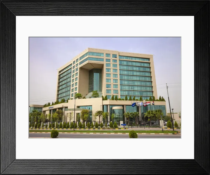 Framed Print : Iraq, Kurdistan, Erbil, Erbil Rotana Hotel Framed Print : Iraq, Kurdistan, Erbil, Erbil Rotana Hotel