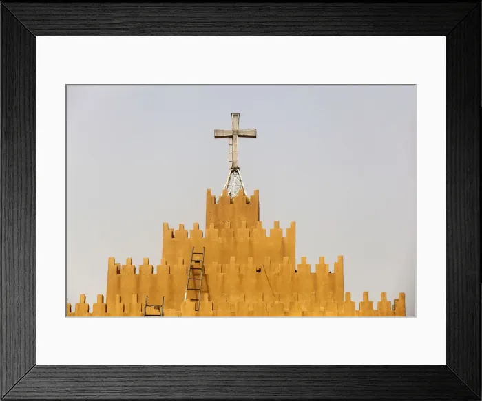 Framed Print : Iraq, Kurdistan, Erbil, Ankawa, St Josephs Church Framed Print : Iraq, Kurdistan, Erbil, Ankawa, St Josephs Church