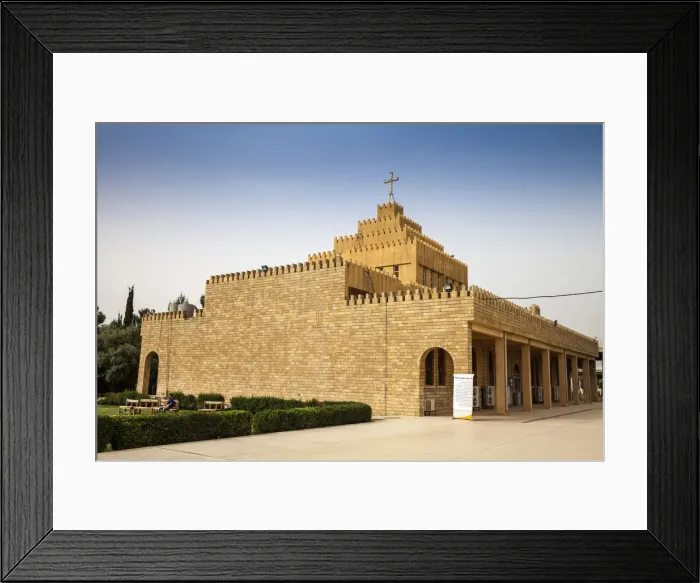 Framed Print : Iraq, Kurdistan, Erbil, Ankawa, St Josephs Church Framed Print : Iraq, Kurdistan, Erbil, Ankawa, St Josephs Church