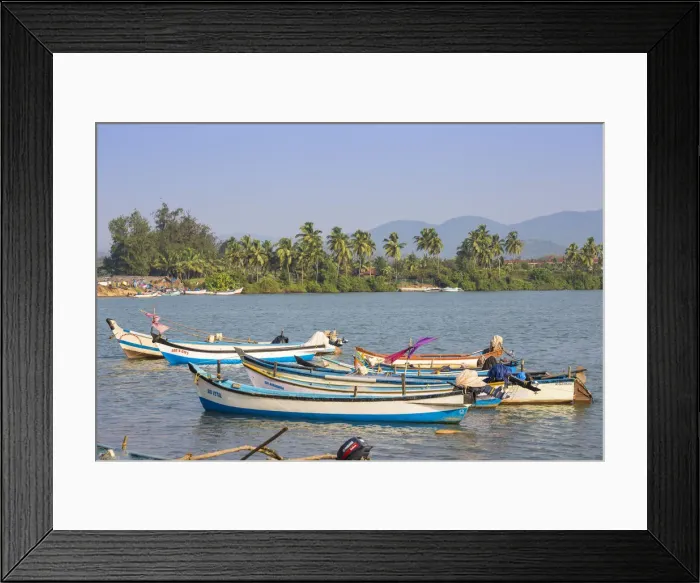 Framed Print : India, Goa, Talpone Framed Print : India, Goa, Talpone