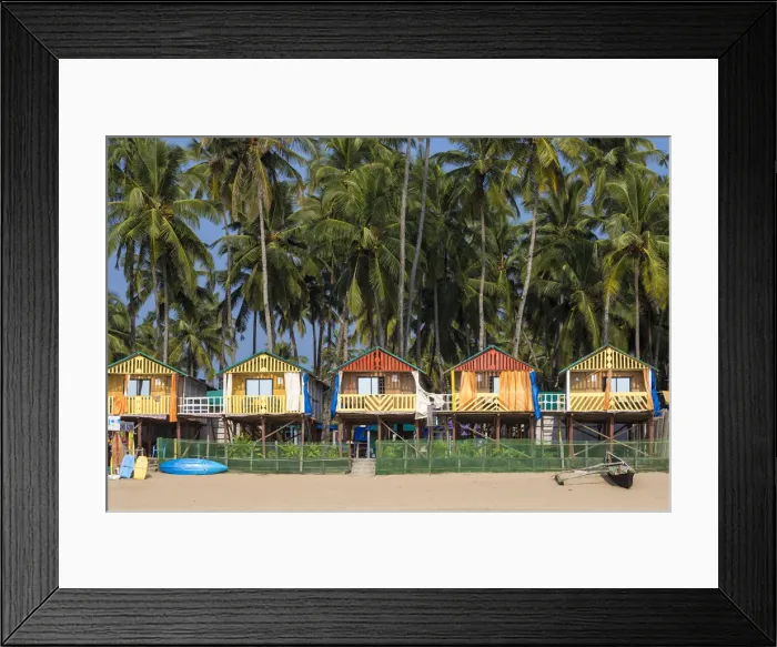 Framed Print : India, Goa, Palolem Beach