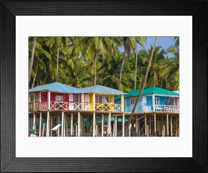 Framed Print : India, Goa, Palolem Beach Framed Print : India, Goa, Palolem Beach