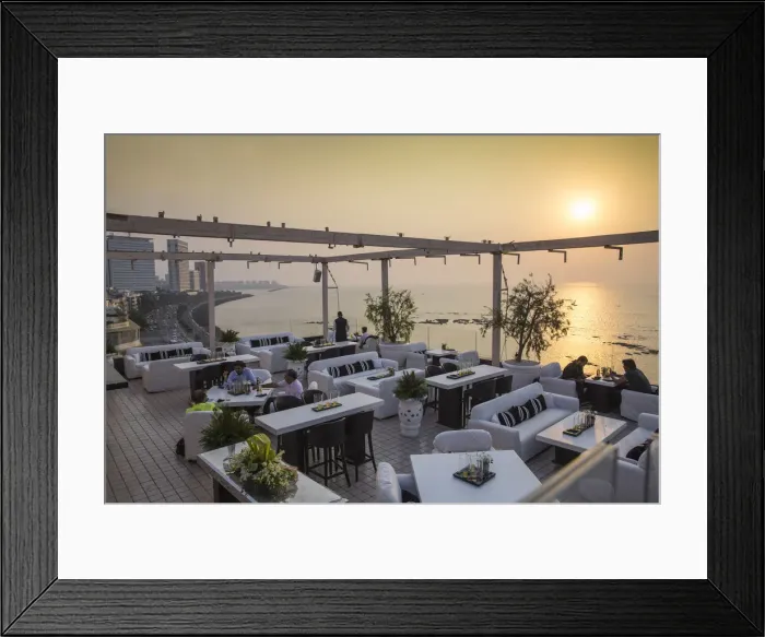 Framed Print : India, Maharashtra, Mumbai, Rooftop of Intercontental Hotel Framed Print : India, Maharashtra, Mumbai, Rooftop of Intercontental Hotel