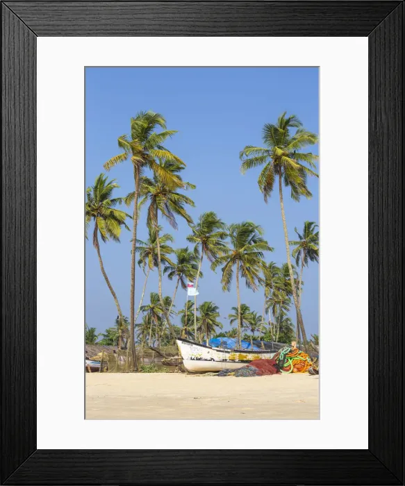 Framed Print : India, Goa, Colva beach Framed Print : India, Goa, Colva beach