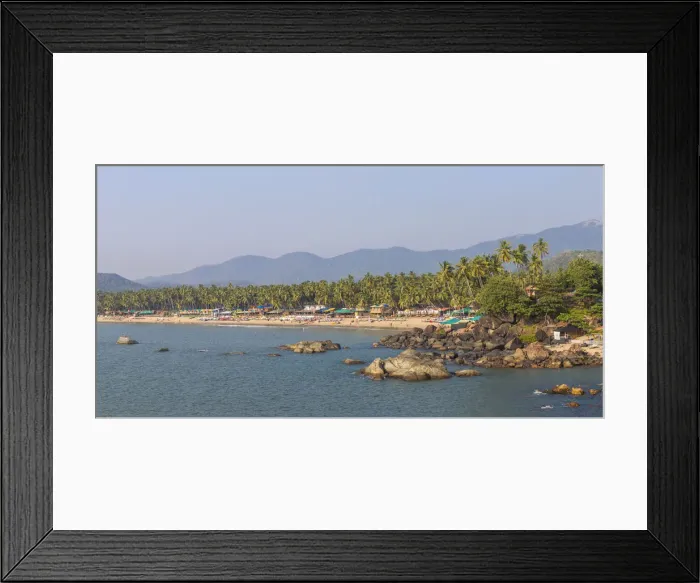 Framed Print : India, Goa, Palolem Beach Framed Print : India, Goa, Palolem Beach