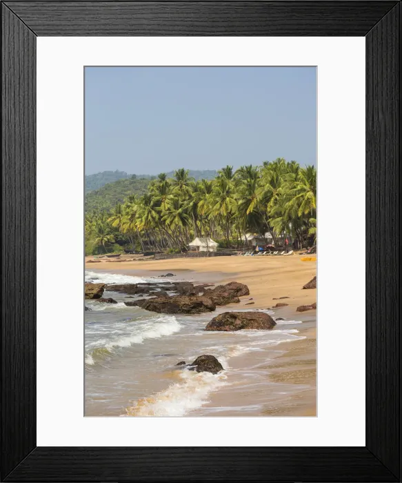 Framed Print : India, Goa, Cola beach Framed Print : India, Goa, Cola beach