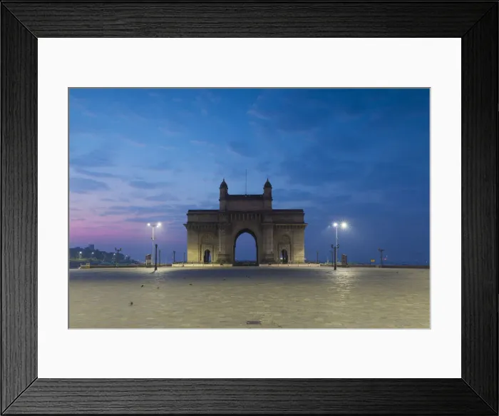 Framed Print : India, Maharashtra, Mumbai, Gateway of India