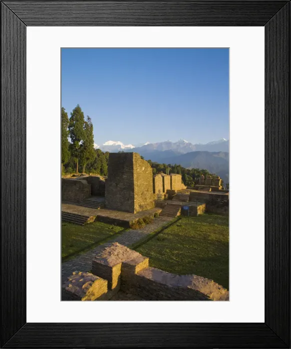 Framed Print : India, Sikkim, Pelling, Rabdentse Ruins, Ancient capital of Sikkim Framed Print : India, Sikkim, Pelling, Rabdentse Ruins, Ancient capital of Sikkim