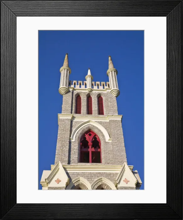 Framed Print : India, West Bengal, Kalimpong, Mc Farlin memorial church