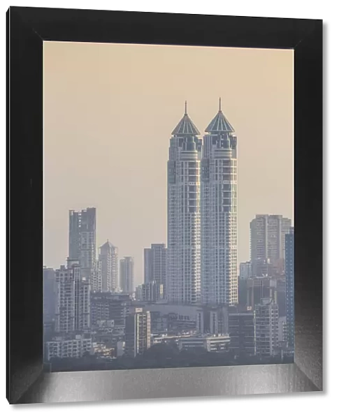 India, Maharashtra, Mumbai, Imperial twin-tower residential complex