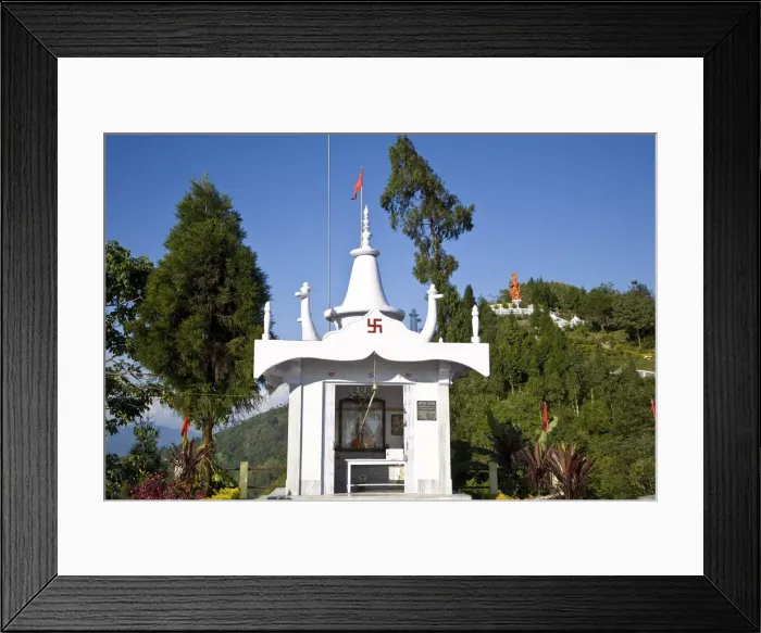 Framed Print : India, West Bengal, Kalimpong, Shri Hanuman park Framed Print : India, West Bengal, Kalimpong, Shri Hanuman park