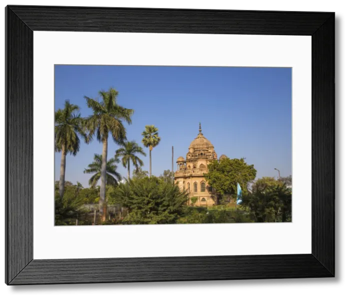 Framed Print : India, Uttar Pradesh, Lucknow, Begum Hazrat Mahal park, Tomb of Khurshid Zadi or Mushir Framed Print : India, Uttar Pradesh, Lucknow, Begum Hazrat Mahal park, Tomb of Khurshid Zadi or Mushir