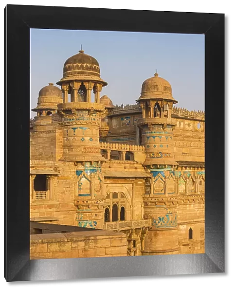 India, Madhya Pradesh, Gwalior, Gwalior Fort, Man Singh Palace, Elephant Gate (Hathiya