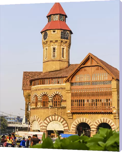 India, Maharashtra, Mumbai, Crawford market, built in the days of the British Raj