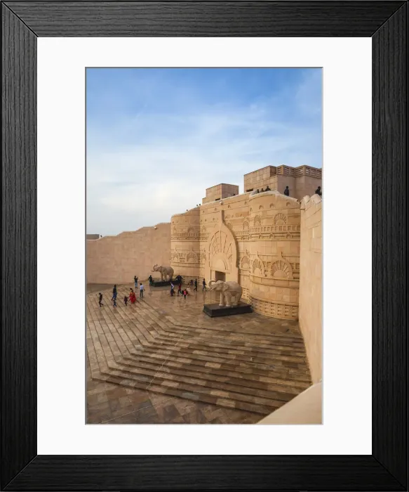 Framed Print : India, Uttar Pradesh, Lucknow, Gomti Nagar, Dr. Ambedkar Park Framed Print : India, Uttar Pradesh, Lucknow, Gomti Nagar, Dr. Ambedkar Park