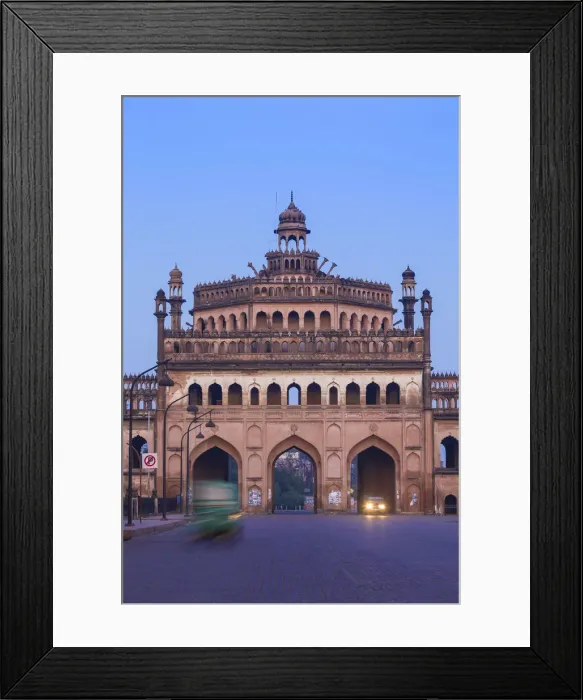 Framed Print : India, Uttar Pradesh, Lucknow, Rumi Darwaza Framed Print : India, Uttar Pradesh, Lucknow, Rumi Darwaza