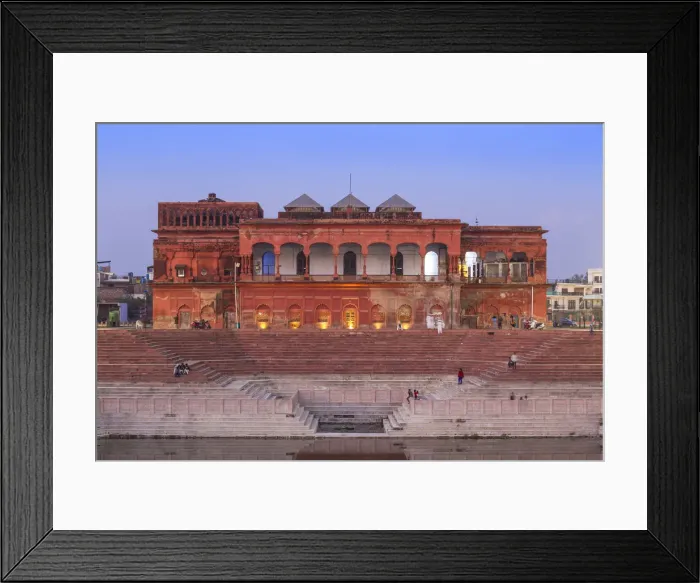 Framed Print : India, Uttar Pradesh, Lucknow, Hussainabad Pond and Picture Gallery Framed Print : India, Uttar Pradesh, Lucknow, Hussainabad Pond and Picture Gallery