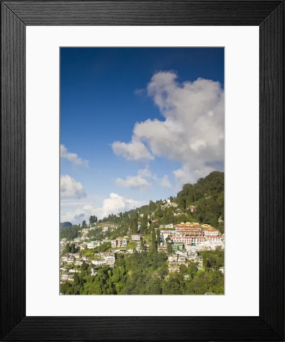 Framed Print : India, West Bengal, Darjeeling, Druk Sangag Choeling Monastery (Dali Monastery) Framed Print : India, West Bengal, Darjeeling, Druk Sangag Choeling Monastery (Dali Monastery)