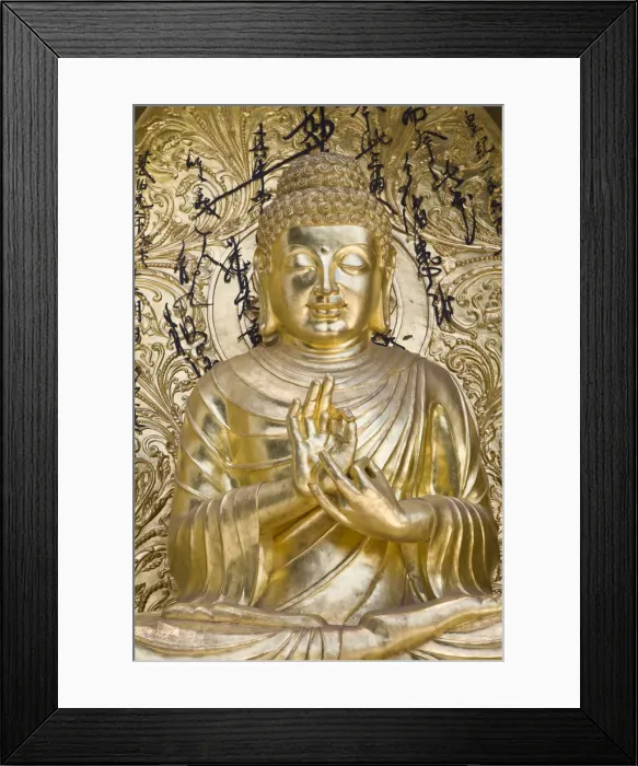 Framed Print : India, West Bengal, Darjeeling, Japanese Peace Pagoda built by Nipponzan Myohoji Framed Print : India, West Bengal, Darjeeling, Japanese Peace Pagoda built by Nipponzan Myohoji