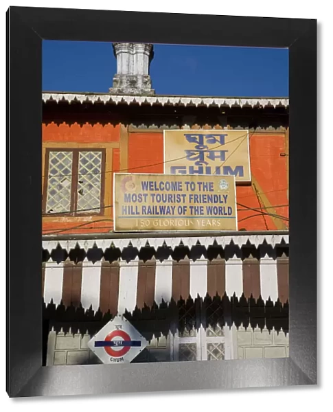 India, West Bengal, Darjeeling, Ghoom Railway Station