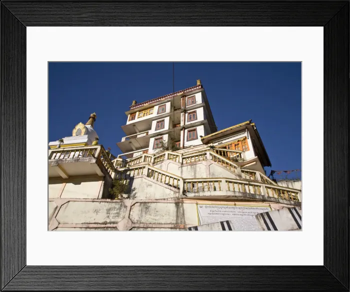 Framed Print : India, West Bengal, Darjeeling, Ghoom, Sakya Choling Giompa Framed Print : India, West Bengal, Darjeeling, Ghoom, Sakya Choling Giompa