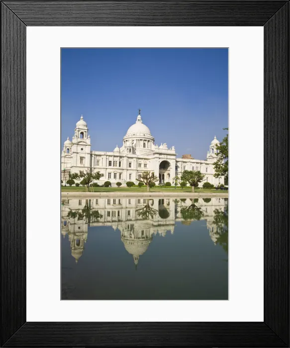 Framed Print : India, West Bengal, Kolkata, Calcutta, Chowringhee, Victoria Memorial Framed Print : India, West Bengal, Kolkata, Calcutta, Chowringhee, Victoria Memorial