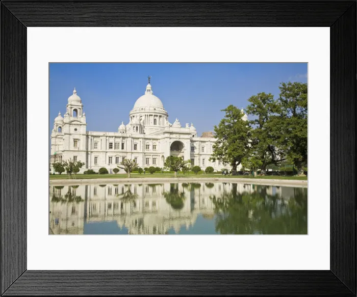 Framed Print : India, West Bengal, Kolkata, Calcutta, Chowringhee, Victoria Memorial Framed Print : India, West Bengal, Kolkata, Calcutta, Chowringhee, Victoria Memorial