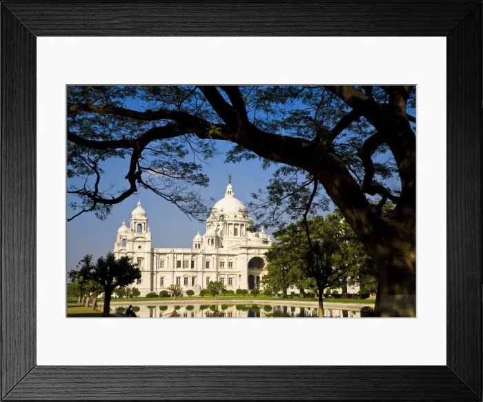 Framed Print : India, West Bengal, Kolkata, Calcutta, Chowringhee, Victoria Memorial Framed Print : India, West Bengal, Kolkata, Calcutta, Chowringhee, Victoria Memorial