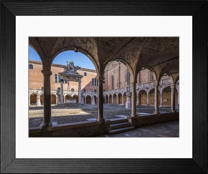 Framed Print : Basilica dei Frari, San Polo, Venice, Italy Framed Print : Basilica dei Frari, San Polo, Venice, Italy