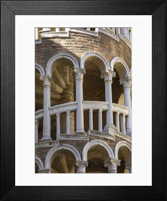 Framed Print : Scala Contarini del Bovolo, Venice, Italy Framed Print : Scala Contarini del Bovolo, Venice, Italy
