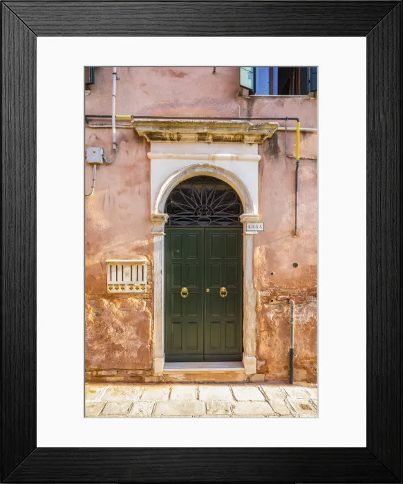 Framed Print : Doorway in Venice, Veneto, Italy Framed Print : Doorway in Venice, Veneto, Italy