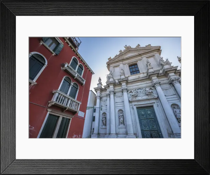 Framed Print : Chiesa dei Gesutiti, Venice, Italy Framed Print : Chiesa dei Gesutiti, Venice, Italy