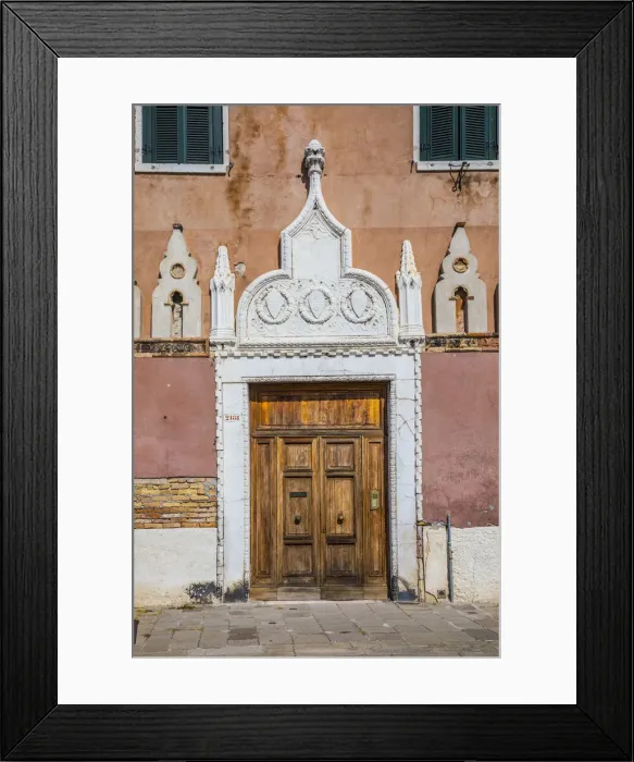 Framed Print : Doorway, Castello area, Venice, Italy Framed Print : Doorway, Castello area, Venice, Italy