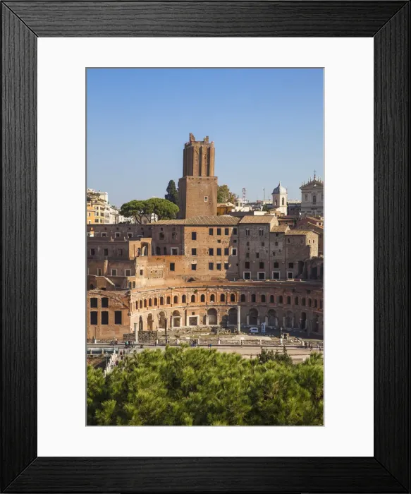 Framed Print : Italy, Lazio, Rome, Mercati di Traiano -Trajans market Framed Print : Italy, Lazio, Rome, Mercati di Traiano -Trajans market