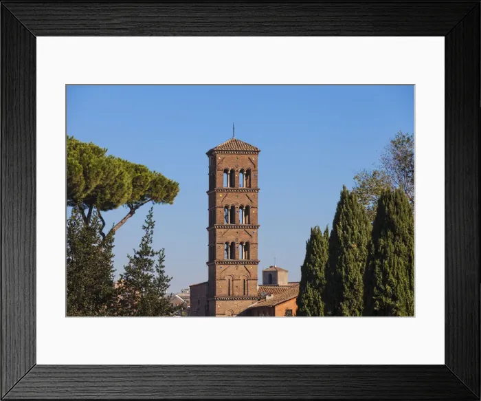 Framed Print : Italy, Lazio, Rome, The Roman Forum, Temple of Venus and Rome Framed Print : Italy, Lazio, Rome, The Roman Forum, Temple of Venus and Rome