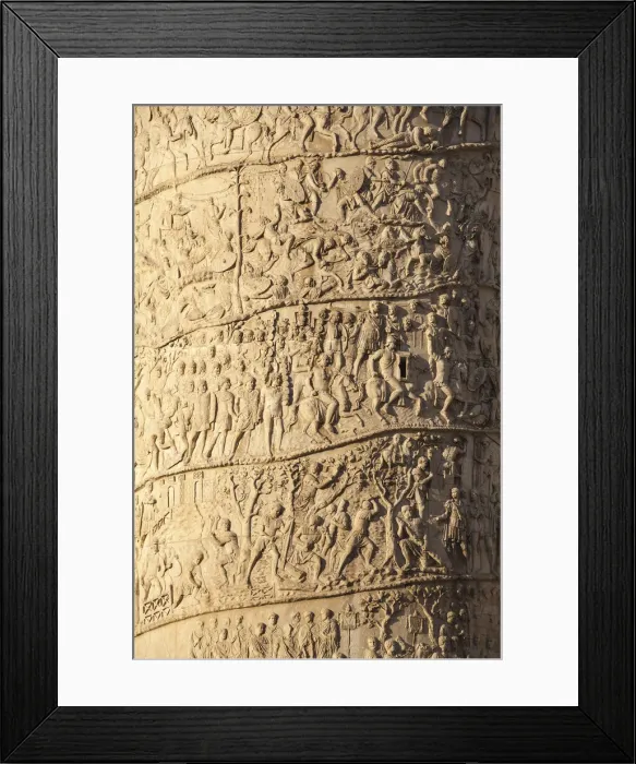 Framed Print : Italy, Lazio, Rome, Trajans Column Framed Print : Italy, Lazio, Rome, Trajans Column