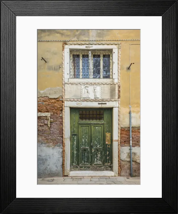 Framed Print : Doorway of building in Cannaregio, Venice, Veneto, Italy Framed Print : Doorway of building in Cannaregio, Venice, Veneto, Italy
