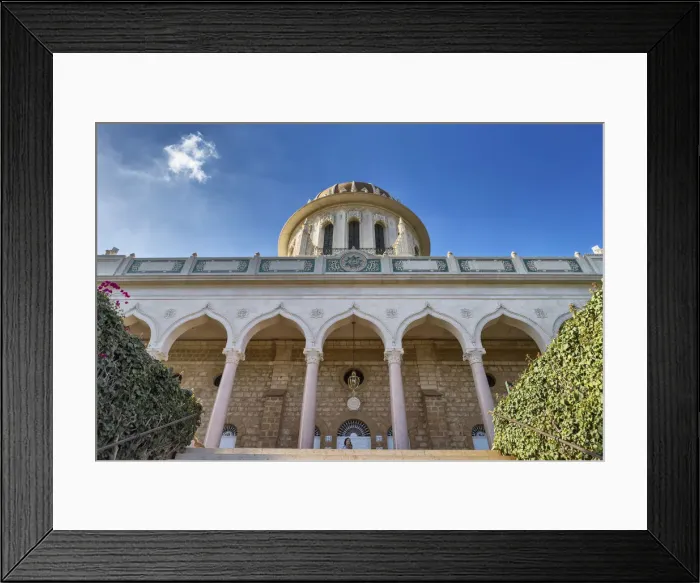 Framed Print : Shrine of the Bab, Haifa, Israel Framed Print : Shrine of the Bab, Haifa, Israel