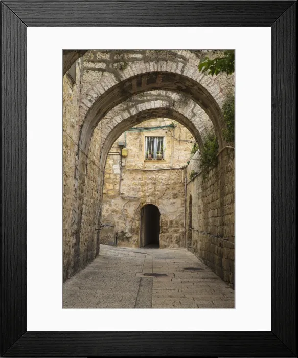 Framed Print : Israel, Jerusalem, Armenian quarter Framed Print : Israel, Jerusalem, Armenian quarter