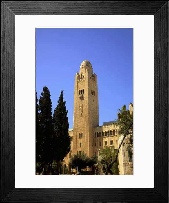 Framed Print : Exterior Of YMCA, Jerusalem, Israel, Middle East Framed Print : Exterior Of YMCA, Jerusalem, Israel, Middle East