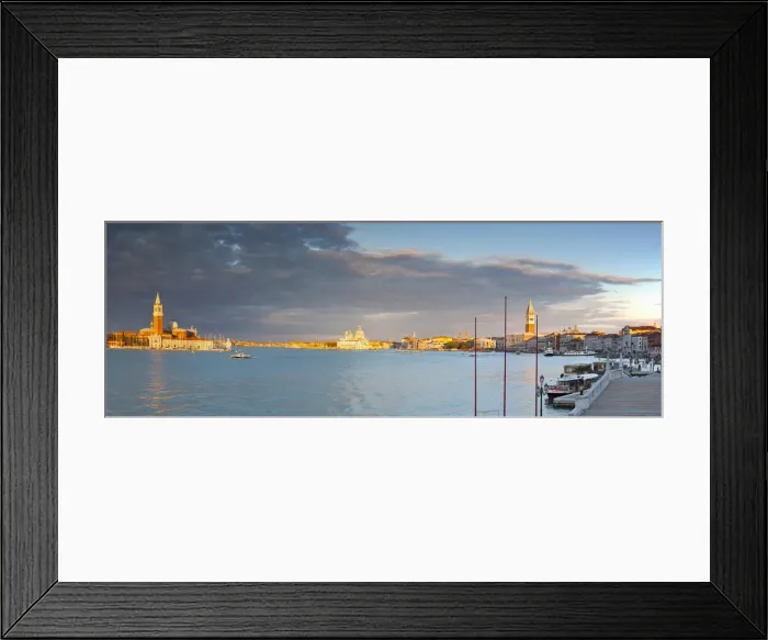 Framed Print : Riva degli Schiavoni & Bacino di San Marco, Venice, Italy Framed Print : Riva degli Schiavoni & Bacino di San Marco, Venice, Italy