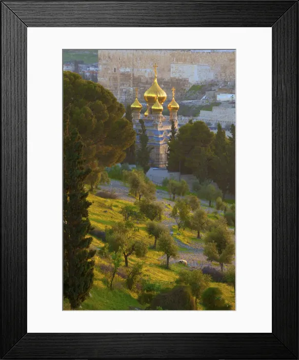 Framed Print : Church Of St. Mary Magdelene, Mount Of Olives, Jerusalem, Israel, Middle East Framed Print : Church Of St. Mary Magdelene, Mount Of Olives, Jerusalem, Israel, Middle East