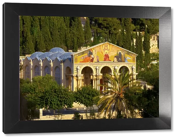 Basilica Of The Agony, Garden Of Gethsemane, Jerusalem, Israel, Middle East